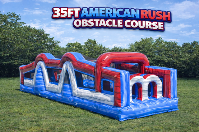 35ft American Rush Obstacle Course