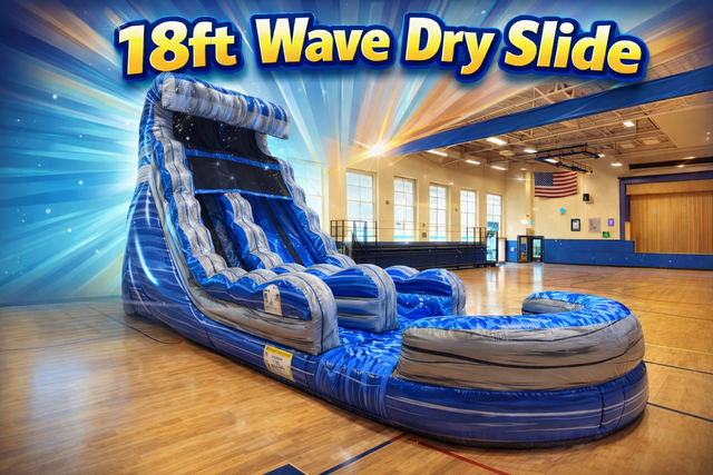 18ft Wave Dry slide