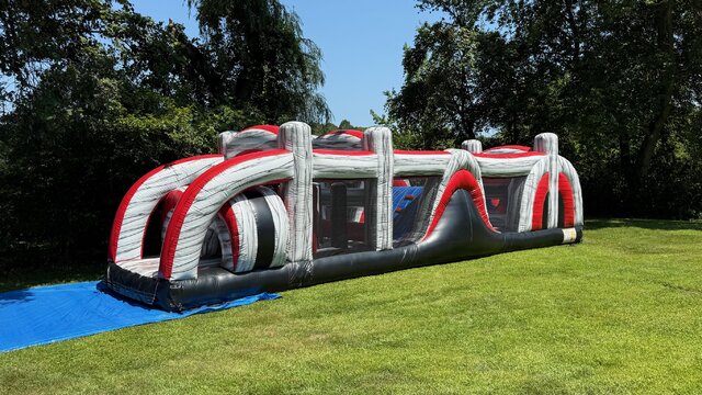 40ft Prime Obstacle Course Double Lane