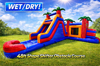 48ft Shape Shifter Obstacle Course Wet or Dry
