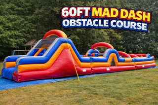 60ft Mad Dash Obstacle Course