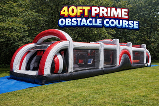 40ft Prime Obstacle Course Double Lane