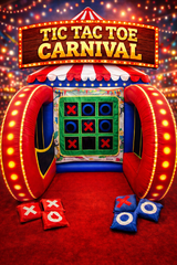 Tic Tac Toe Carnival Game
