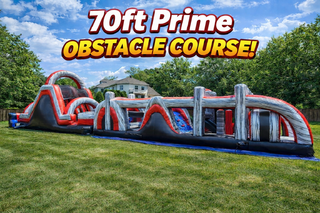 70ft Prime Obstacle Course Double Lane