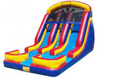 18ft Double Lane Dry Slide