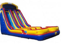 24ft Dual Lane Water Slide