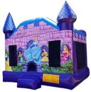 (B) Disney Princess Castle Bounce House