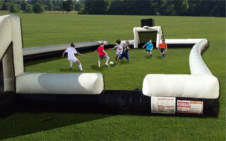 Soccer Stadium - Inflatable - with balls