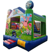 (B) Sponge Bob Character Bounce House