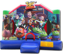 (B) Toy Story Character Bounce House