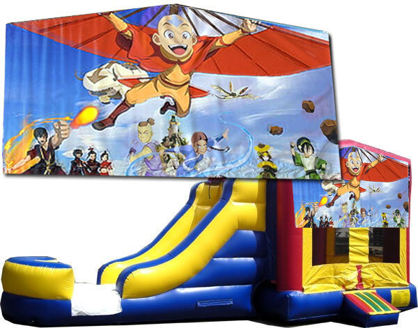 (C) Airbender Bounce Slide Combo