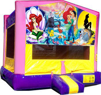 (C) Little Mermaid Bounce House