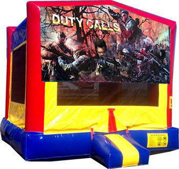 (C) Duty Calls Army Bounce House