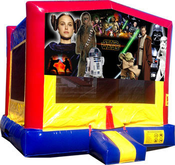 (C) Star Wars Bounce House