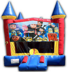 (C) Despicable Me Castle Bounce House