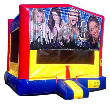 (C) Hannah Montana Bounce House