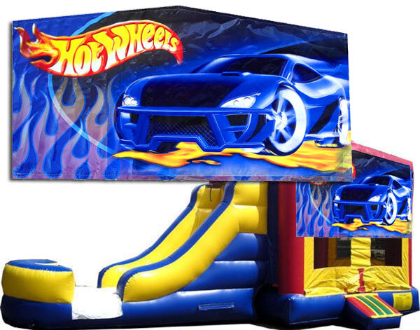 (C) Hot Wheels Bounce Slide Combo