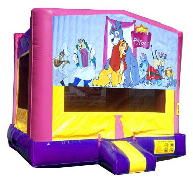 (C) Lady and the Tramp Bounce House