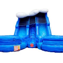 (C) 18ft/16ft Twin Torpedo Wet-Dry Slide