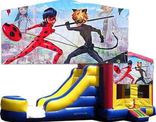 (C) Miraculous Ladybug Bounce Slide Combo