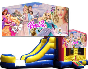 (C) Barbie Bounce Slide Combo