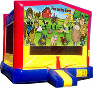 (C) Fun on the Farm Bounce House