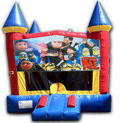 (C) Despicable Me Castle Bounce House