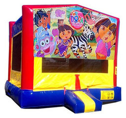 (C) Dora The Explorer Bounce House