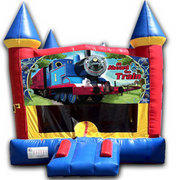 (C) Train Castle Bounce House