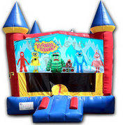 (C) Yo Gabba Gabba Castle Bounce House