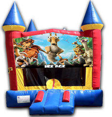 (C) Ice Age Castle Bounce House