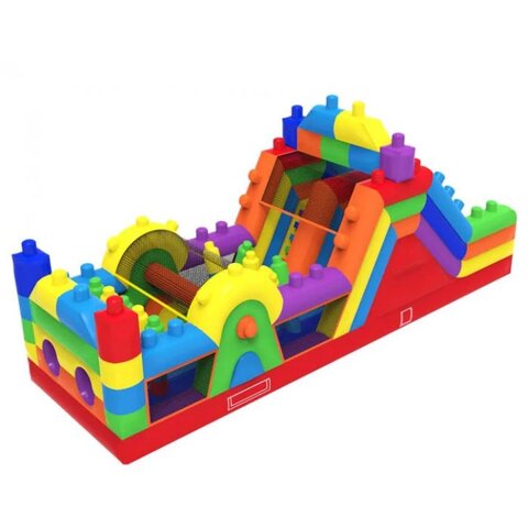 (B) 35ft Building Blocks Dry Obstacle Course