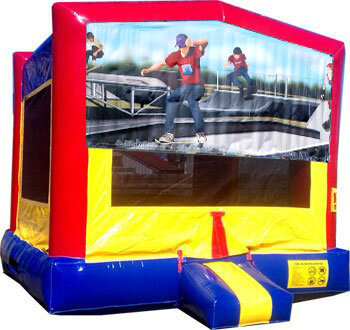 (C) Skateboarder Bounce House