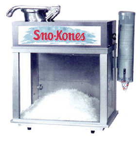 Sno Cone Machine with 50 servings