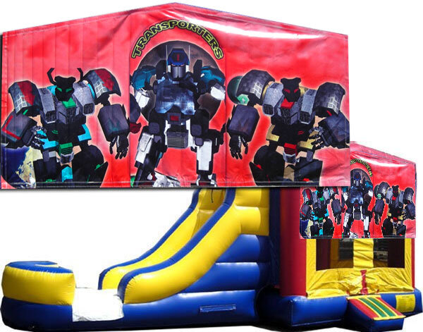 (C) Transporters Robots Bounce Slide Combo