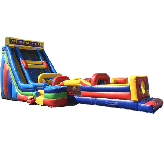 (C) Vertical Rush Wet Obstacle Course with wet dry beds and 7 element