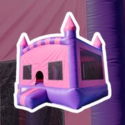 Purple and Pink Bounce House 