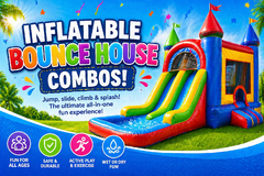 Bounce Houses with slides 