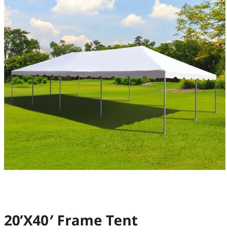 20x30 frame tent 