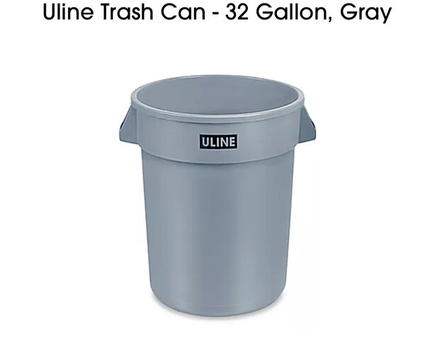 33 gal trash can 