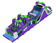 Purple obstacle course 