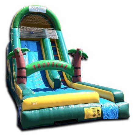 18ft Tropical Water Slide