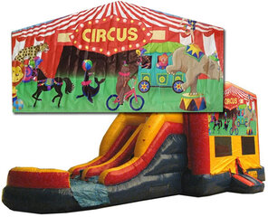 ~(C) Circus 2 Lane Bounce Slide Combo