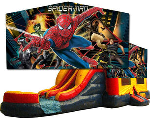 ~(C) Spiderman 2 Lane Bounce Slide Combo