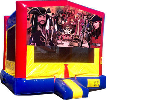 Pirate Banner Bounce House