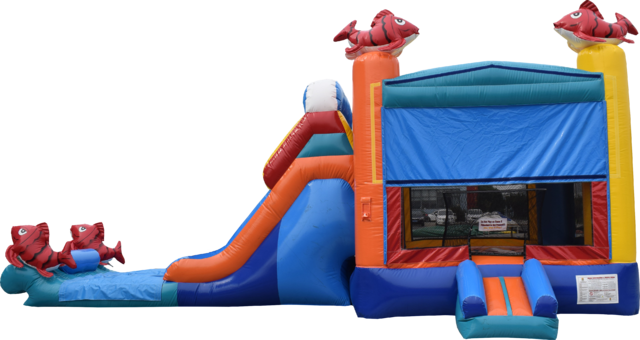 Big Kahuna Bounce House / Water Slide Combo