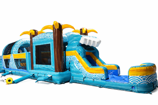 56’ Akua Falls Obstacle Course With Slide