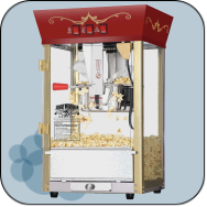 Antique Style Popcorn Machine