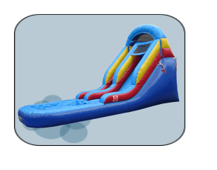 13ft Slippy Water Slide w/pool