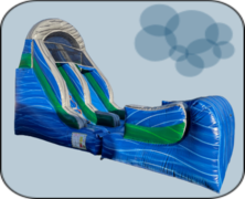 14 ft Ripcurl Water Slide w/curled splash landingSpecial Price: starting at $315!Orig. Price: $330